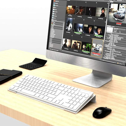 Acrylic Tilted Computer Keyboard Stand - Image 7