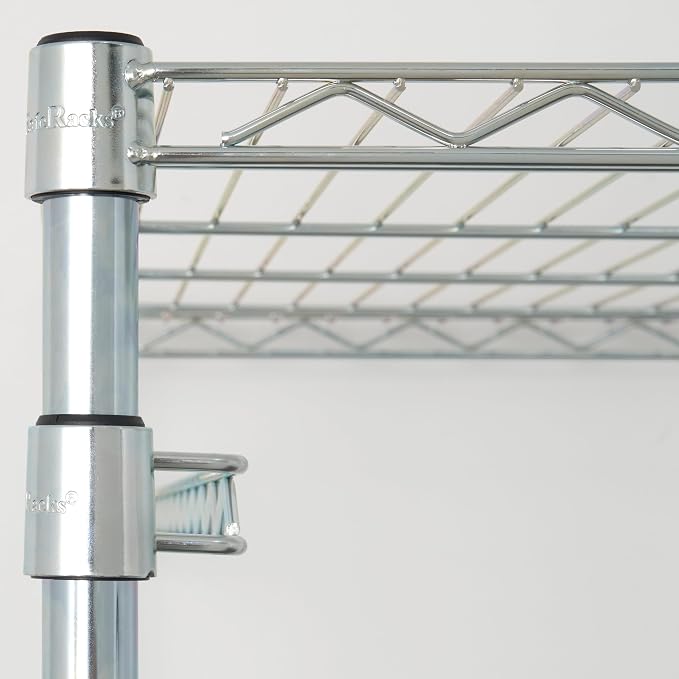 SafeRacks 2 Pack 5-Tier Steel Tote Rack - Image 8