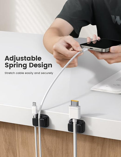 3-in-1 Cord Spring Clip Holder - Image 3