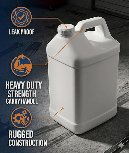 kitchentoolz 2.5 Gallon Water Jug – Heavy-Duty HDPE Carboy - Image 2