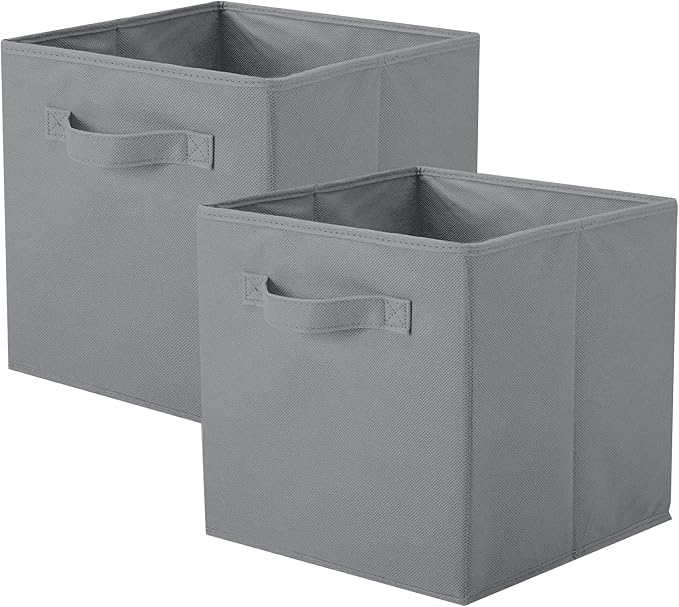 ShellKingdom Storage Bins, Foldable Fabric Storage Cubes And Cloth Storage by ShellKingdom