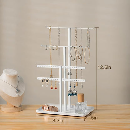 pickpiff Jewelry Stand Holder Organizer: 12.5" Sturdy Jewelry Hanger - Image 4