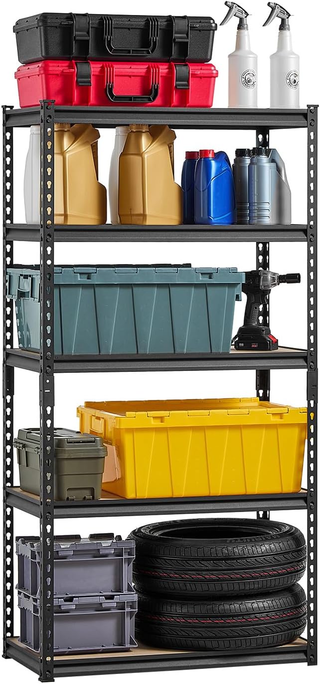 VEVOR Storage Shelves, 2000 lbs, 5 Tier Garage Storage Shelving by VEVOR