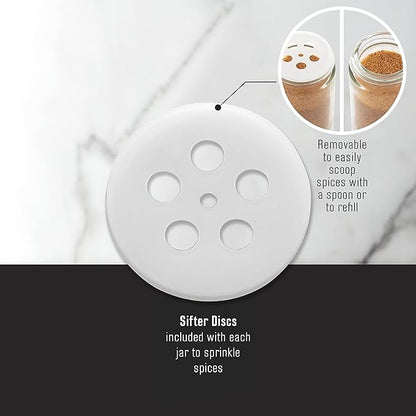 Kamenstein 20 Jar Heritage Revolving Countertop Spice Rack Organizer - Image 6