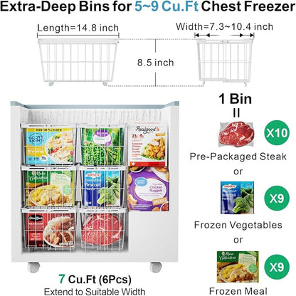 iSPECLE Freezer Organizer Bins - Image 2