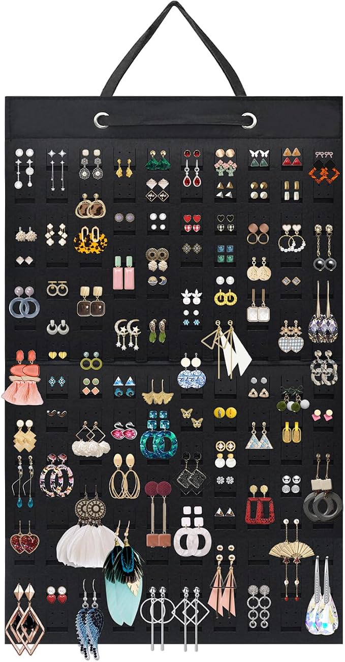 Earring Holder Organizer, Hanging Earrings Storage Display Holds Up to 300 Pairs by Nesyd