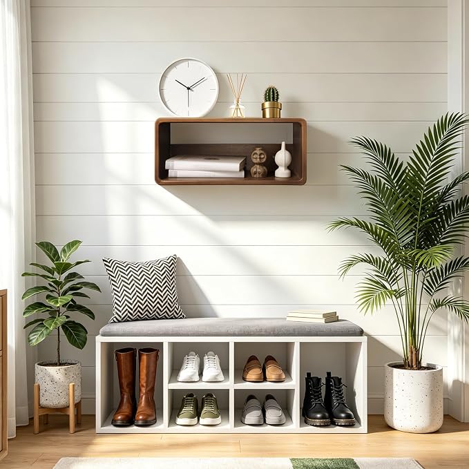 Floating Nightstand, Wall Mounted Bedside Shelf, Handmade Bedroom Furniture - Image 5