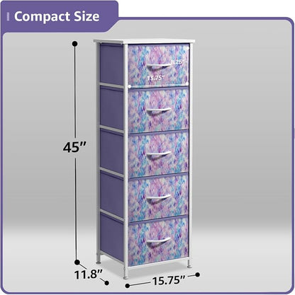 Sorbus Fabric Dresser for Kids Bedroom - Image 3