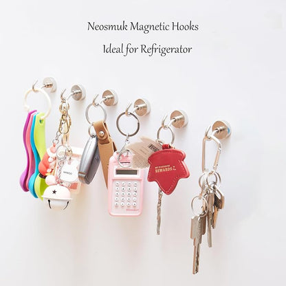 Neosmuk Magnetic Hooks, Heavy Duty 40lb+ Strong Magnet Hook - Image 4