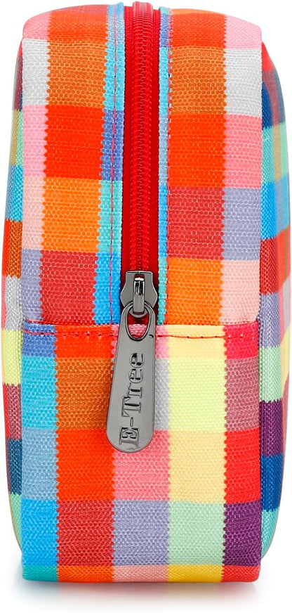 E-Tree Cute Makeup Bag, Big Travel Make up Pouch, Zipper Large Toiletry - Image 3