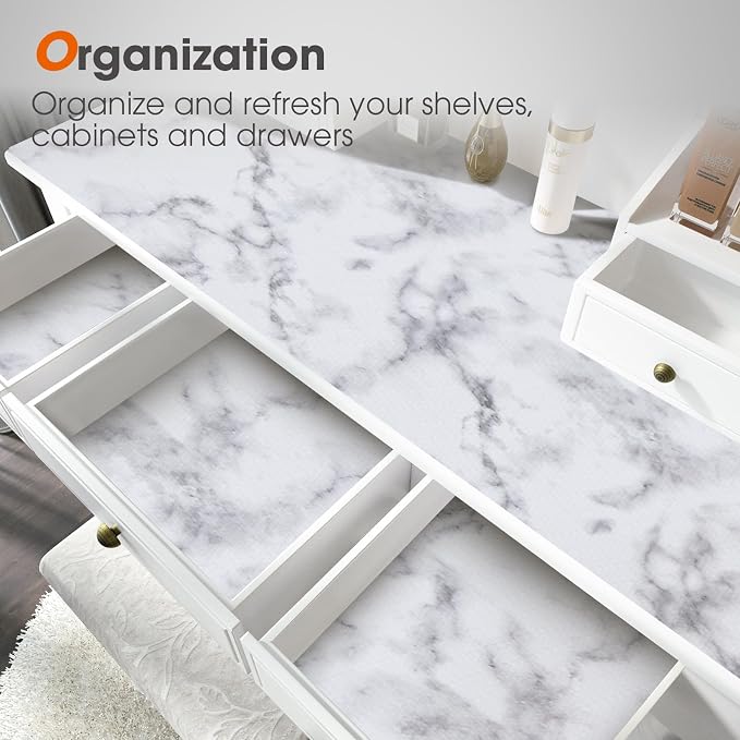 Drawer and Shelf Liner, Non-Slip Kitchen Cabinet Liners Non-Adhesive Thick - Image 7