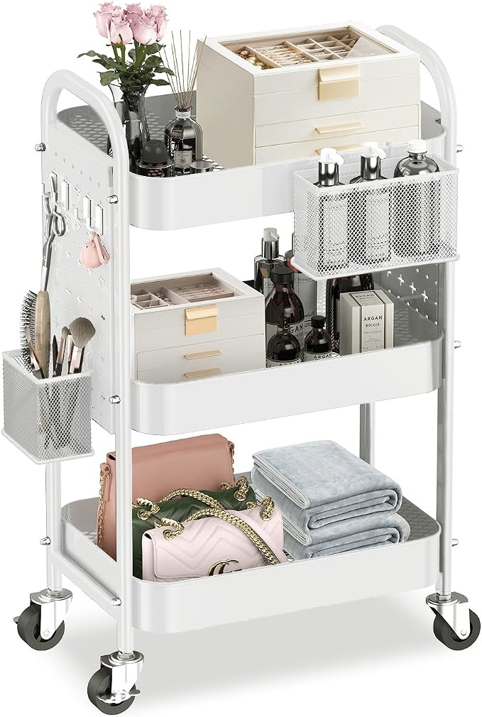 ALVOROG 3 Tier Rolling Cart by ALVOROG
