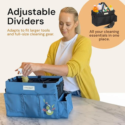 FifthStart Cleaning Supplies Organizer Tote & Caddy - Image 4