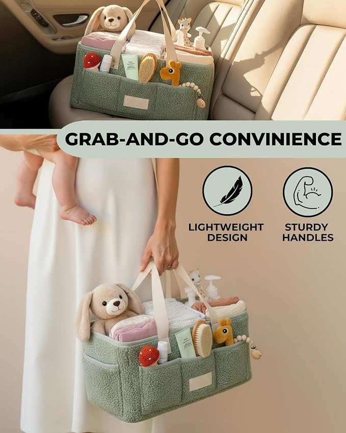 Baby Diaper Caddy Organizer - Image 7
