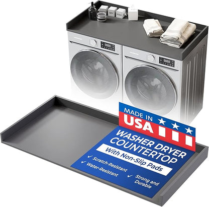 OfficeSimpli Washer Dryer Countertop, Made in USA, Non-Slip Pads, Easy Clean by OfficeSimpliUS