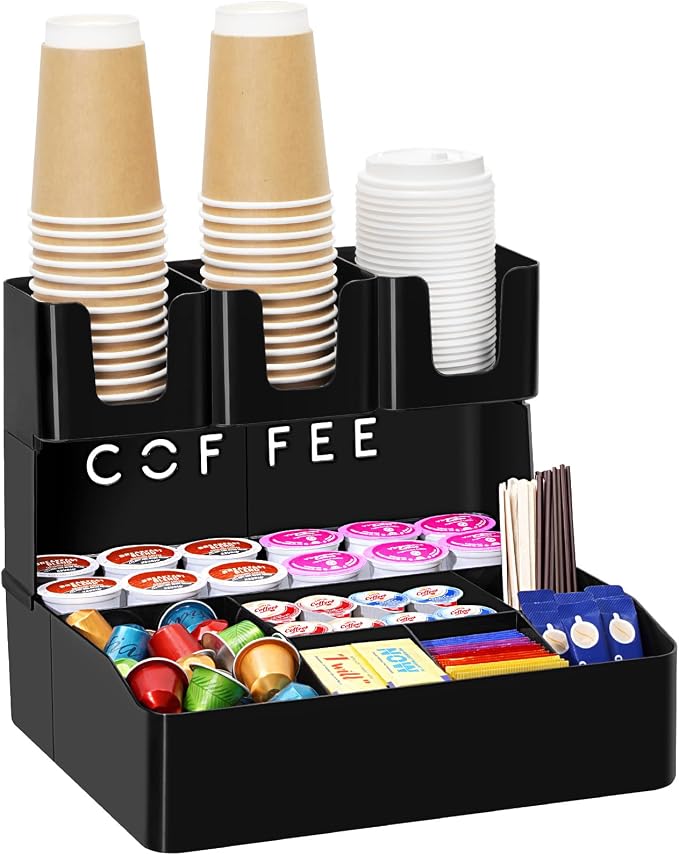 Lifewit 2-tier Coffee Station Organizer by Lifewit
