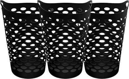 2.2 BUSHEL Flexible Laundry Basket, Tall plastic hamper by Unknown