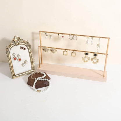 GemeShou wooden earring holder organizer - Image 9