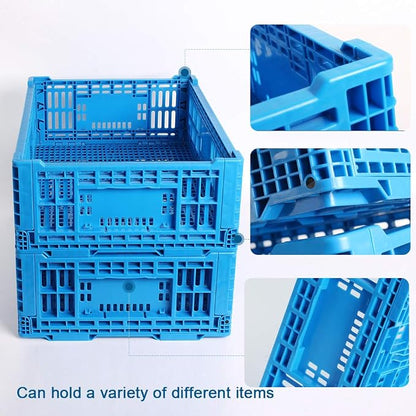 Collapsible Storage Bin Containe，43 Liter Transfer box, crate Transit storage - Image 6