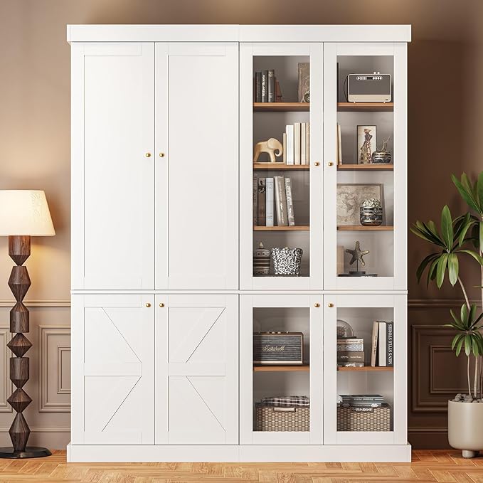 ivaniti 70.8" Tall Farmhouse Bookshelf by CraftedforLifesMoments