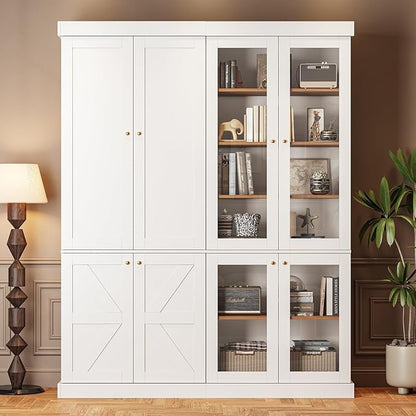 ivaniti 70.8" Tall Farmhouse Bookshelf by CraftedforLifesMoments