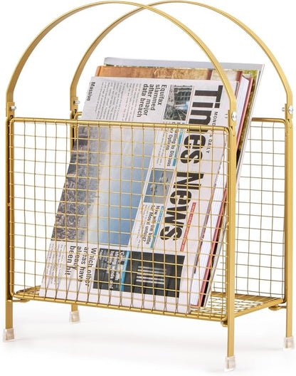 PUERSI Freestanding Magazine Holder – Modern Touch Handbag Design, Magazine by PUERSI