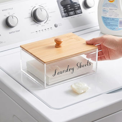 Acrylic Laundry Sheet Holder - Image 5