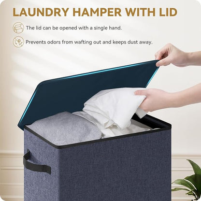 SOLEDI Slim Laundry Hamper - Image 3
