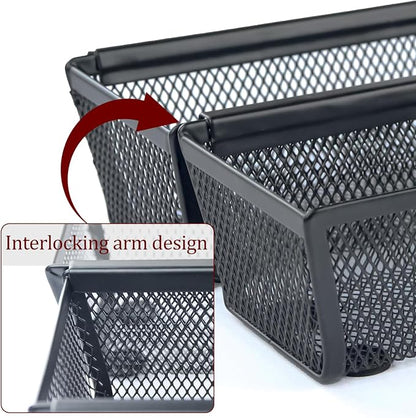 4PCS Drawer Organizer for Kitchen, Utensil Mesh Drawer Organizer - Image 6