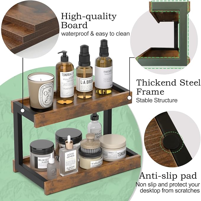 MARTY 2 Tier Spice Rack Organizer - Image 7