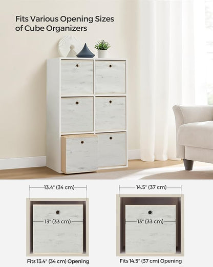 SONGMICS Storage Cubes, Foldable Oxford Fabric and Non-Woven Fabric Storage - Image 4