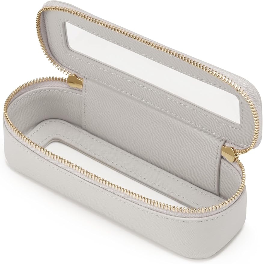 Popvibe Clear Makeup Bag Travel Cosmetic Case Transparent Toiletry Bag by POPVIBE