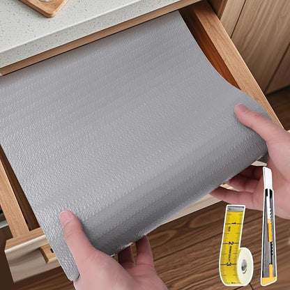 Shelf Liners for Kitchen Cabinets Non Adhesive Drawer Liner 12in x 20FT Pure - Image 9
