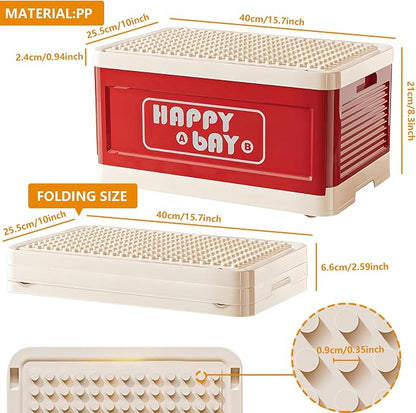 21L 22 Qt Folding Storage Box - Image 2