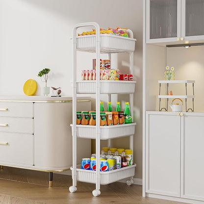 JOYZAN 4 Tier Rolling Carts - Image 7