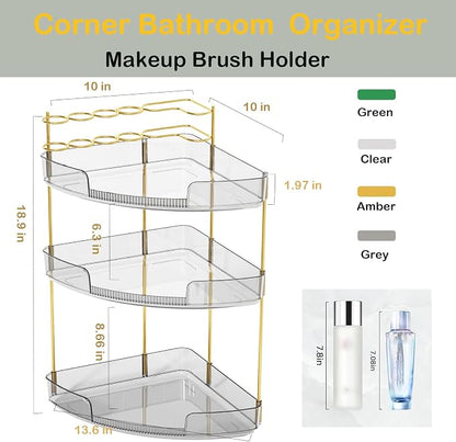 FELIZHOUSE 3-Tier Makeup Organizer - Image 2