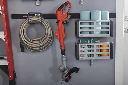 Rubbermaid Garage Fasttrack Power Tool Holder Satin Nickel Wall Mounted Storage - Image 6