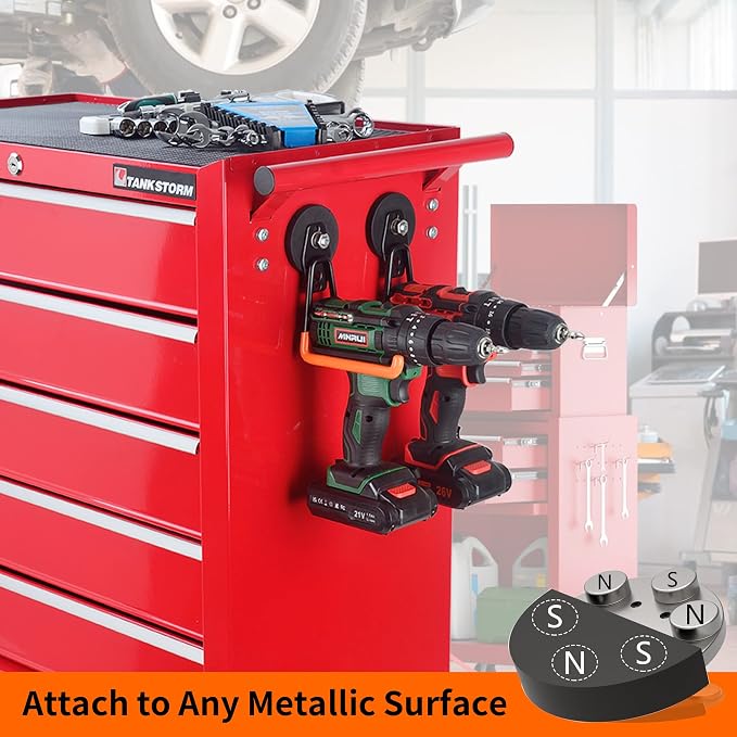 MUTUACTOR Magnetic Hooks, Garage Organization - Image 2