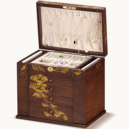Hand-Painted Wooden Jewelry Boxes - Image 2
