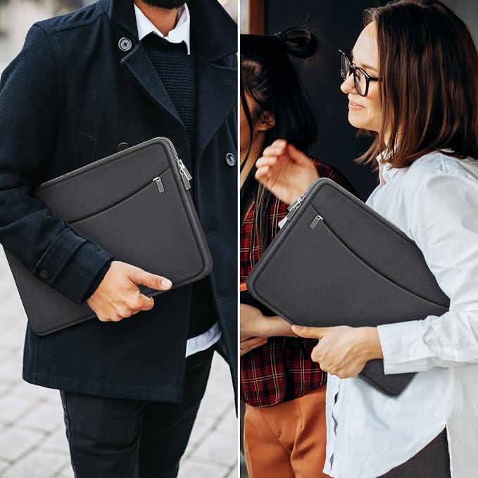 Laptop Sleeve Case 14 inch, Shockproof Protective Laptop Cover Carrying - Image 7