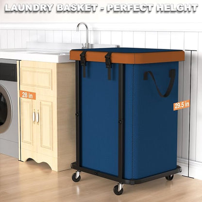 150L Fashion Laundry Basket - Image 4