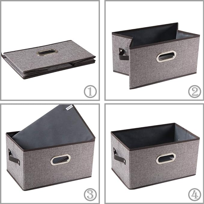 PRANDOM Large Foldable Storage Bins - Image 5