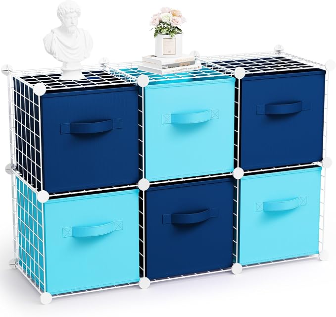 Leinuosen 6 Cube Storage Organizer by Leinuosen