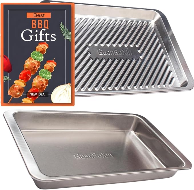 Grilling Prep and Serve Trays, Grill Accessories - Image 7