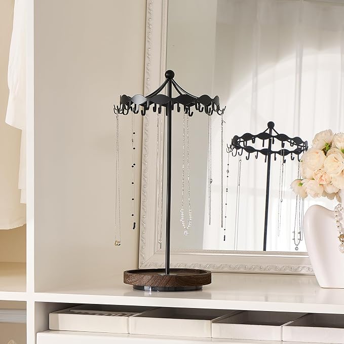 Lolalet Rotating Necklace Holder Stand - Image 4
