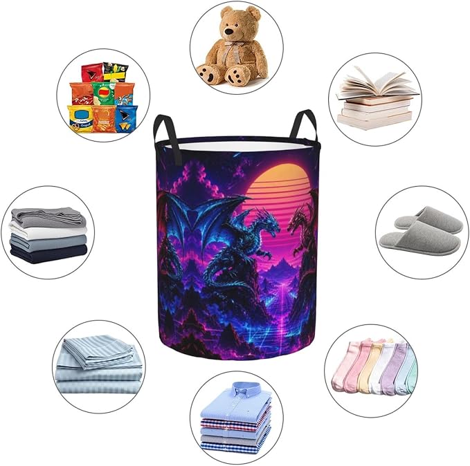 Laundry Basket Dirty Clothes Hamper - Image 5
