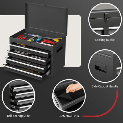 Goplus Tool Chest, 5-Drawer Rolling Tool Storage Cabinet - Image 8