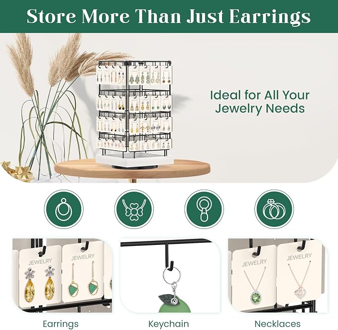 EsLuker.ly Rotating Earring Display Holder Stand - Image 3
