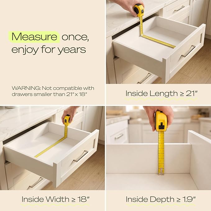 Drawer Organizer for Kitchen Organization – Expandable Bamboo Silverware Drawer - Image 5