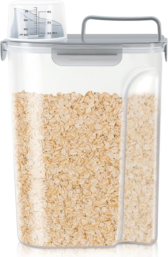 TBMax Rice Container 10 Lbs, Cereal Container Oatmeal Storage, Airtight Food by TBMax